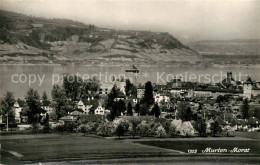 13191371 Murten Morat Panorama Burg Murten Morat - Autres & Non Classés