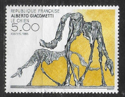 "Oeuvre D' Alberto GIACOMETTI - Le Chien" 1985 - 2384 - Usati