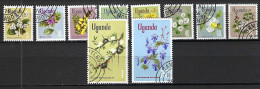 OUGANDA 1970: Lot D' Obl. "FLEURS" - Kenya (1963-...)