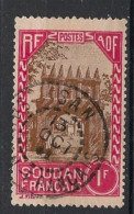 SOUDAN - 1939-40 - N°YT. 116 - Djenné 1f Rouge Et Brun - Oblitéré / Used - Gebraucht