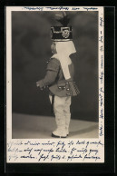 AK Puppe In Orientalischer Uniform  - Used Stamps