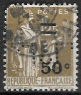 1021	N°	298	Perforé	-	M 7	-	SOCIETE DES MINES DE LENS - Oblitérés