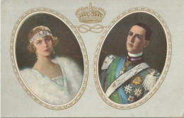 CPA  S.A.R  La Princesse Maria José Del Belgio Et Le Prince Umberto Di Piemonte, Mariage 8 Janvier 1930 - Royal Families