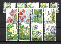 KENYA, OUGANDA & TANGANYIKA Ca.1970: Lot De Neufs** "FLEURS" - Other & Unclassified