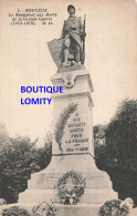 88 Rouceux Le Monument Aux Morts De La Grande Guerre CPA Guerre 1914 1918 - Autres & Non Classés