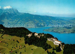 13171412 Buergenstock Vierwaldstaettersee Berghotels Mit Pilatus Fliegeraufnahme - Autres & Non Classés