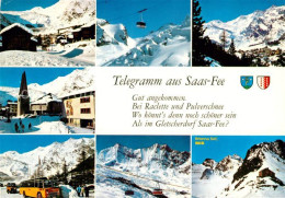 13171193 Saas-Fee Luftseilbahn Britannia SAC Saas-Fee - Other & Unclassified