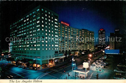 13171164 Los_Angeles_California Hilton Hotel Nachtaufnahme - Sonstige & Ohne Zuordnung