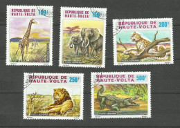 HAUTE-VOLTA POSTE AERIENNE N°140 à 144 Cote 4.35€ - Upper Volta (1958-1984)