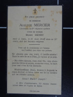 Auguste Mercier Lieutenant Au 2me Régiment Cycliste épx Henry Saibe 1930 à 31 Ans - Devotion Images