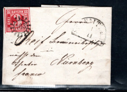 1863, 3 Kr. Rot,sehr  Breitrandig Allseits , Luxus , Glasklar GMR "463 "  SCHNAITTACH , Kpl. Brief ,Sem + € 40,-  #169 - Covers & Documents