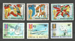 HAUTE-VOLTA POSTE AERIENNE N°171 à 176 Cote 4.35€ - Haute-Volta (1958-1984)