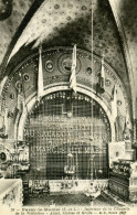 CPA  PARAY-le MONIAL -  Intérieur De La Chapelle De La Visitation - Autel, Châsse Et Grille. - Paray Le Monial