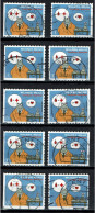 België OBP 3748 - Zegels Uit Boekje B88 - Rode Kruis, Croix-Rouge - Used Stamps