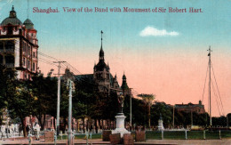 CPA - SHANGHAI - Vue Du Bund Avec Le Monument De Sir Robert Hart - Edition Kingshill - China