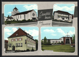 AK Elsenfeld /Main, Ehrenmal, Kath. Kirche, Rathaus Und Kindergarten  - Other & Unclassified