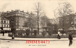 CPA - PARIS - Place Pigalle ( Rue Bien Animée ) N° 803 - Edit. G. C. A., Paris - Plazas