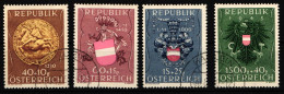 Österreich 937-940 Gestempelt #HW728 - Otros & Sin Clasificación