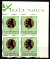 Liechtenstein 535 Postfrisch Als 4er Einheit #JJ090 - Altri & Non Classificati