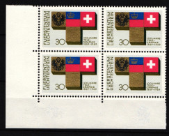 Liechtenstein 517 Postfrisch Als 4er Einheit #JJ101 - Other & Unclassified