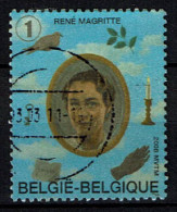 België OBP 3745 - René Magritte - Belgisch Surrealistisch Kunstschilder - Gebruikt