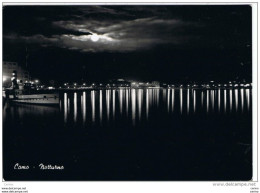 COMO:  NOTTURNO  -  RIFLESSI  SUL  LAGO  -  FOTO  -  FG - Como