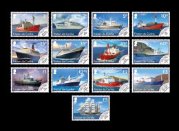 TRISTAN Da CUNHA 2020 TRANSPORT Vehicles. Boats. Definitives SHIPS - Fine Set MNH - Tristan Da Cunha