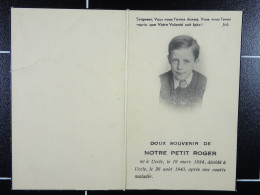 Roger Buyst Uccle 1934 1943 - Devotieprenten