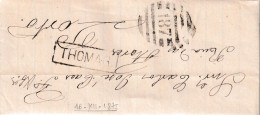 POR - LETTRE DE THOMAR À PORTO - 1875 - Poststempel (Marcophilie)