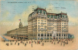 13153163 Atlantic_City_New_Jersey The Breakers Hotel Litho - Sonstige & Ohne Zuordnung