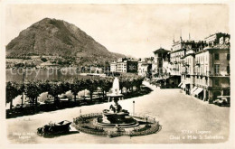 13150470 Lugano Lago Di Lugano Seepromenade Monte San Salvatore Lugano - Other & Unclassified