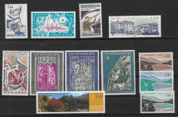 ANDORRE  Lot Entre N°161A Et 738 **  Aucun Double Neufs Sans Charnière  MNH - Unused Stamps