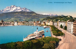 13150430 Luzern LU Schweizerhofquai Pilatus Schiff Luzern - Sonstige & Ohne Zuordnung