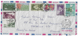 Lettre Du VIETNAM (SAIGON) Pour La FRANCE (MARSEILLE) Du 30 11 1959 - Storia Postale