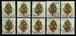 België OBP 3734 - Zegels Uit Boekje B83 - Kerstmis - Used Stamps