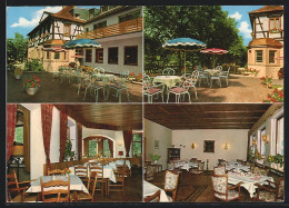 AK Mespelbrunn /Spessart, Schlossgaststätte-Café-Pension Mespelbrunn  - Altri & Non Classificati