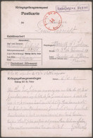 ALEMANIA A MARSEILLE ST JULIEN FRANCIA POW CORREO PRISIONEROS DE GUERRA STALAG XIID - Lettres & Documents