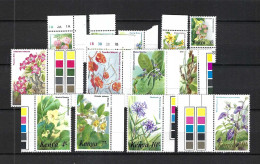 KENYA 1970: Lot De Neufs** BDF "FLEURS" - Kenia (1963-...)