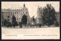 AK Zagreb, Kr. Sumarsko Ravnateljstvo, Direction Royale Des Forets  - Croazia