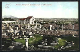 AK Salona, Basilica Martyrum Salonitanorum In Manastirine  - Kroatië