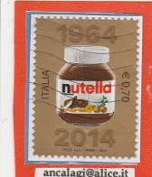 USATI ITALIA 2014 - Ref.1267 "MADE IN ITALY: Nutella" 1 Val. - - 2011-20: Afgestempeld