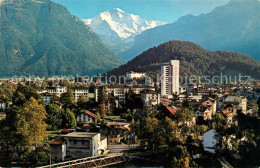 13130692 Interlaken BE Stadtpanorama Mit Jungfrau Berner Alpen Interlaken BE - Other & Unclassified