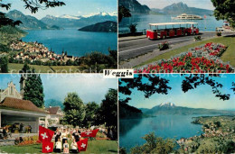 13130592 Weggis Vierwaldstaettersee Panorama Rigi Weggis Vierwaldstaettersee - Andere & Zonder Classificatie