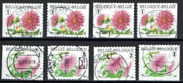 België OBP 3721/3722 - Zegels Uit Boekje B80 En B81 - Used Stamps