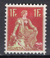 T3288 - SUISSE SWITZERLAND Yv N°126 * - Unused Stamps