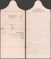 ALEMANIA A AVESNES LE SEC FRANCIA POW CORREO PRISIONEROS DE GUERRA STALAG IXC 1941 - Lettres & Documents