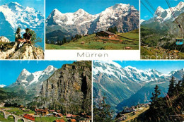 13126138 Muerren BE Bergpanorama Eiger Jungfrau Moench Muerren BE - Other & Unclassified