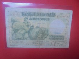 BELGIQUE 50 FRANCS 1938 Circuler (B.33) - 50 Francos