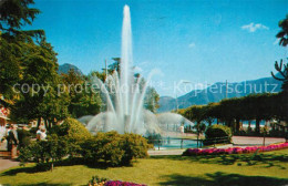 13122448 Lugano Lago Di Lugano Il Giardino E Fontana Lugano Lago Di Lugano - Altri & Non Classificati