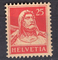 T3298 - SUISSE SWITZERLAND Yv N°163A * - Unused Stamps